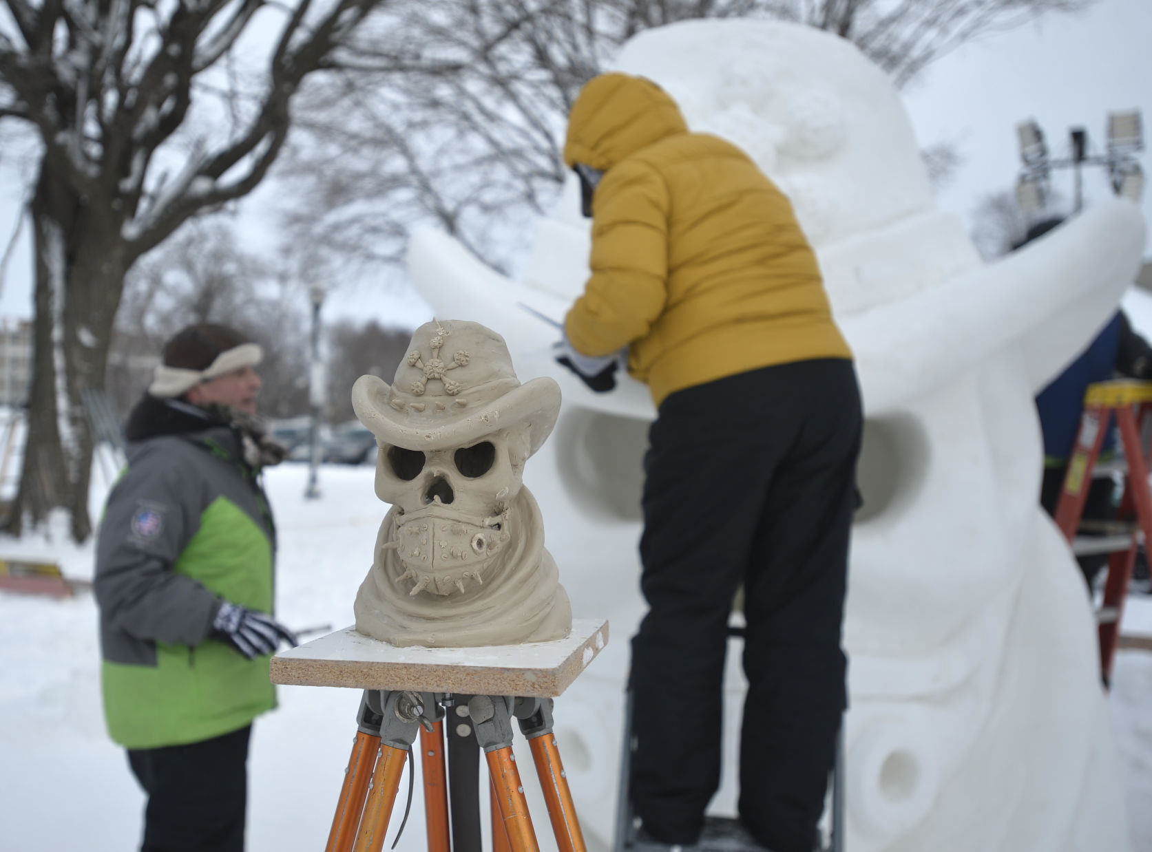 WINTERFEST SNOW SCULPTURES